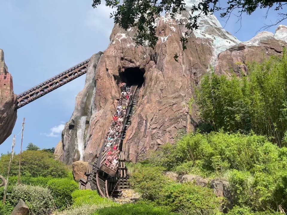 Expedition Everest – Legend of the Forbidden Mountain, photographed by @phil_smith
