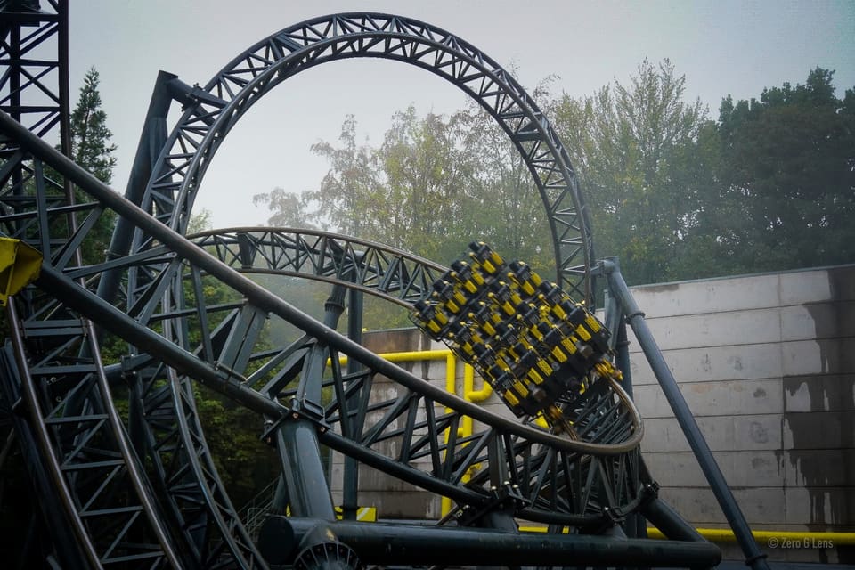 The Smiler, photographed by @zgl