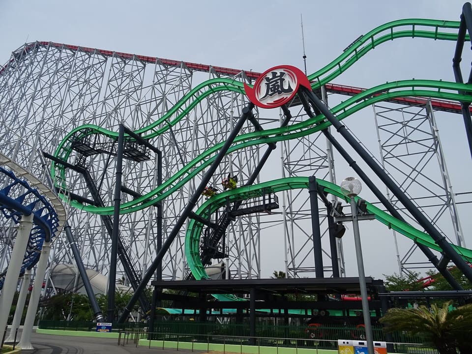 Arashi — Air Launch Coaster, Nagashima Spa Land
