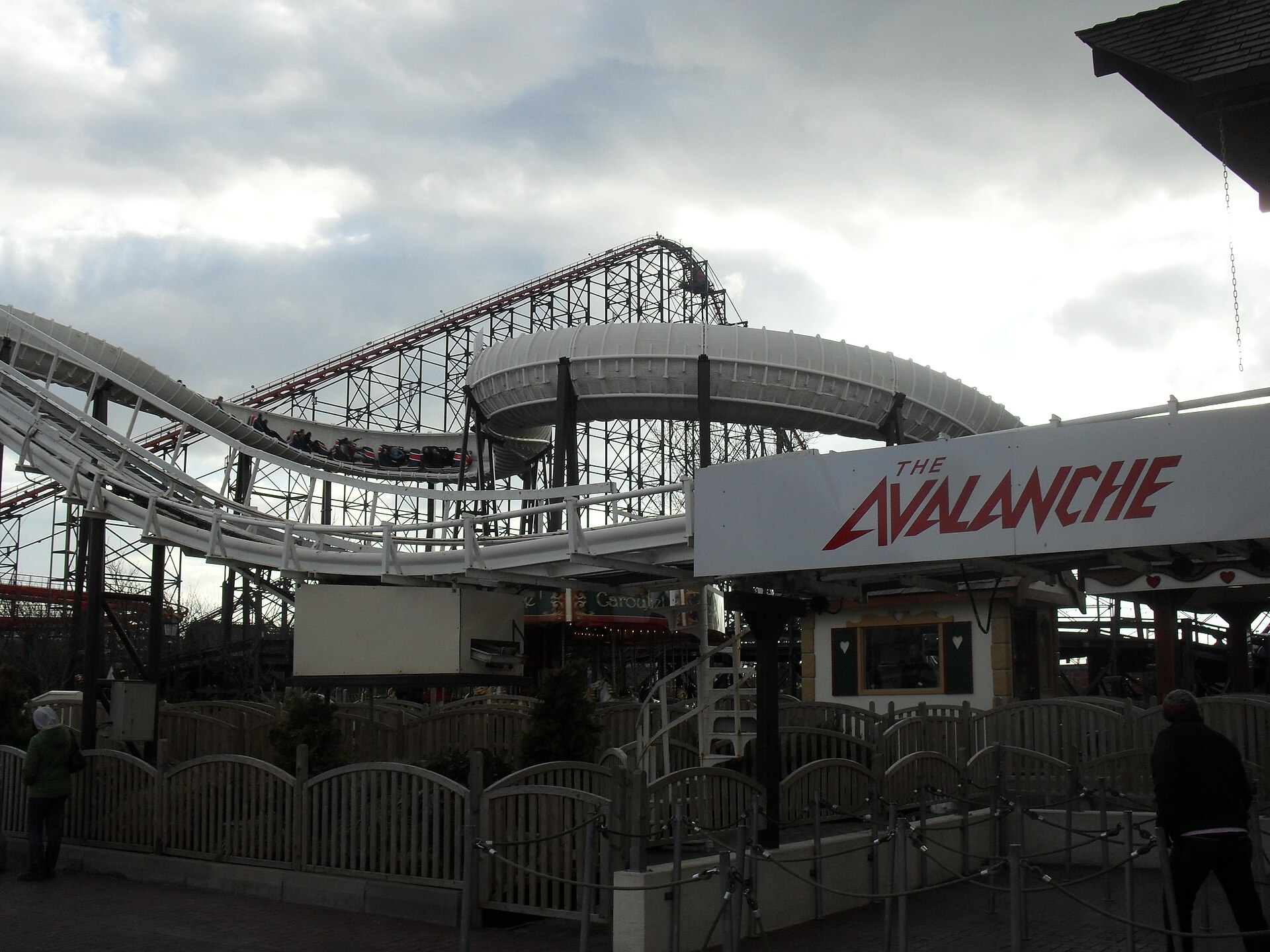 Avalanche — Bobsled coaster, Blackpool Pleasure Beach