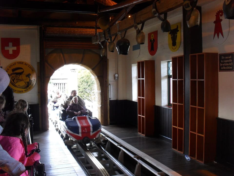 Avalanche — Bobsled coaster, Blackpool Pleasure Beach