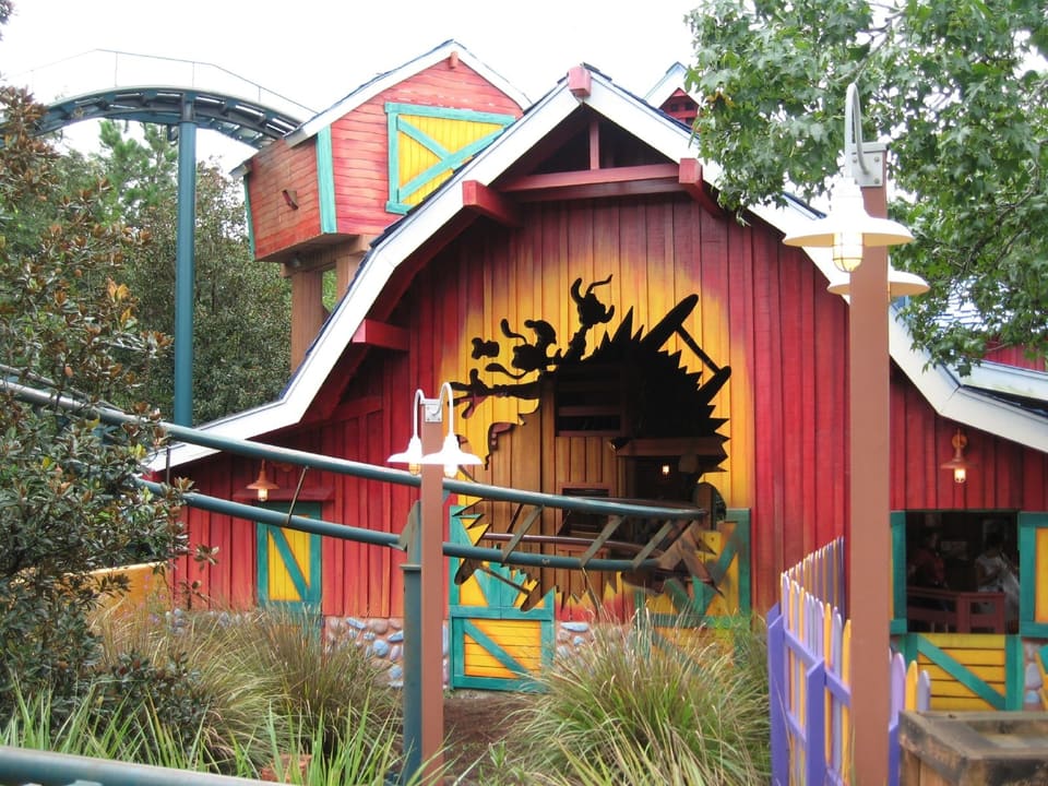Barnstormer — Family launch coaster, Magic Kingdom