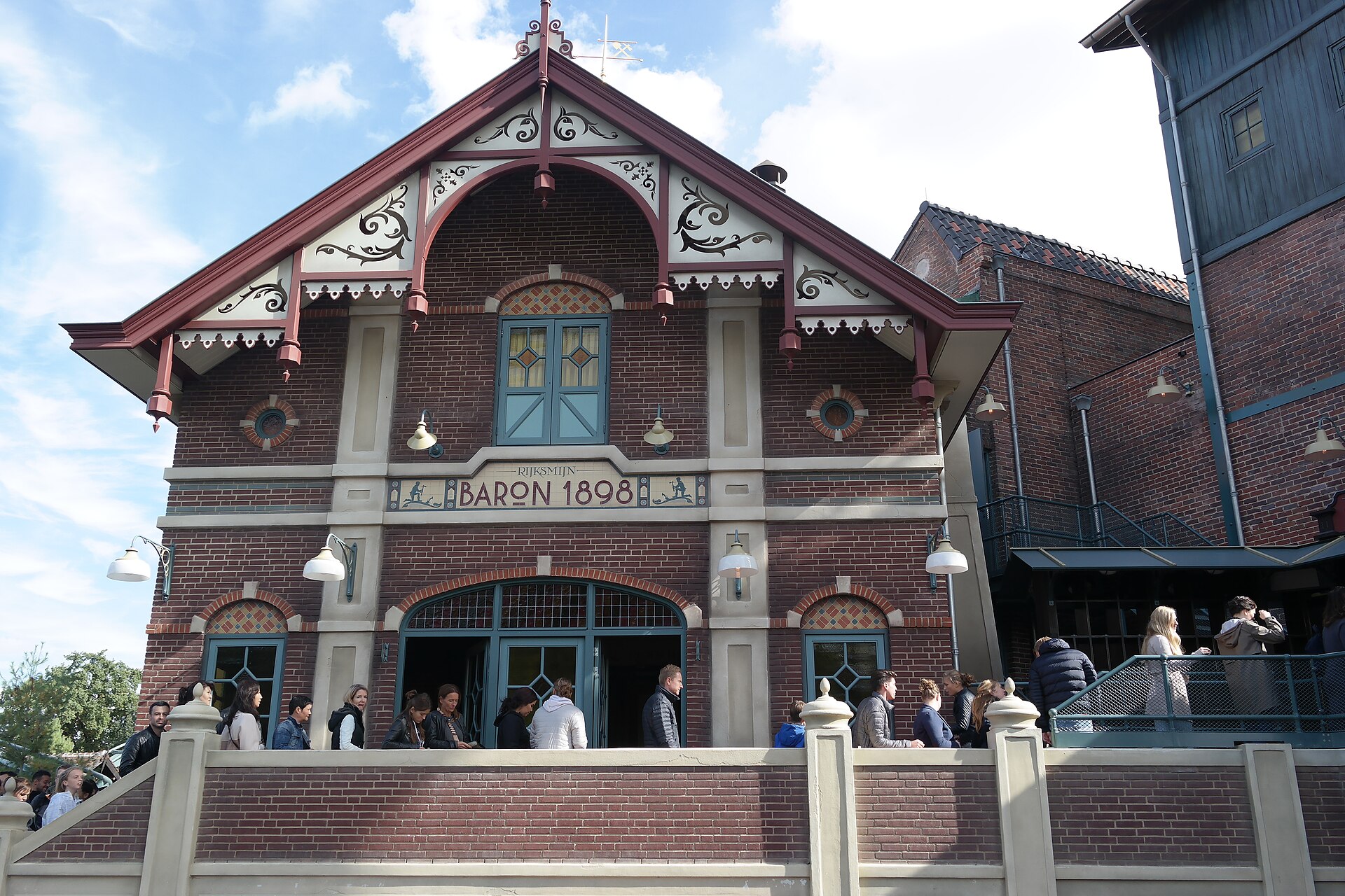 Baron 1898 — Dive Coaster, Efteling