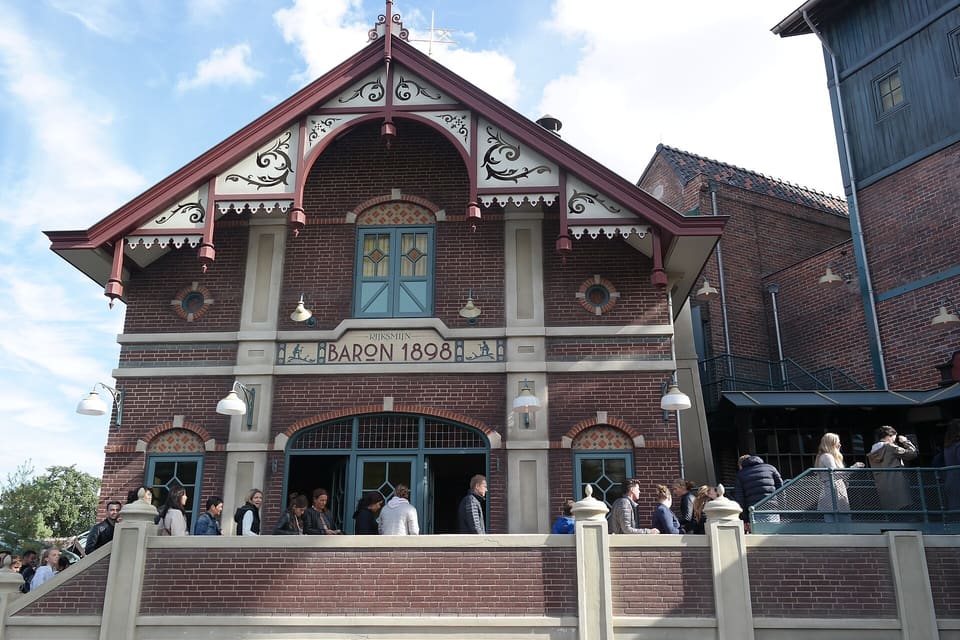 Baron 1898 — Dive Coaster, Efteling