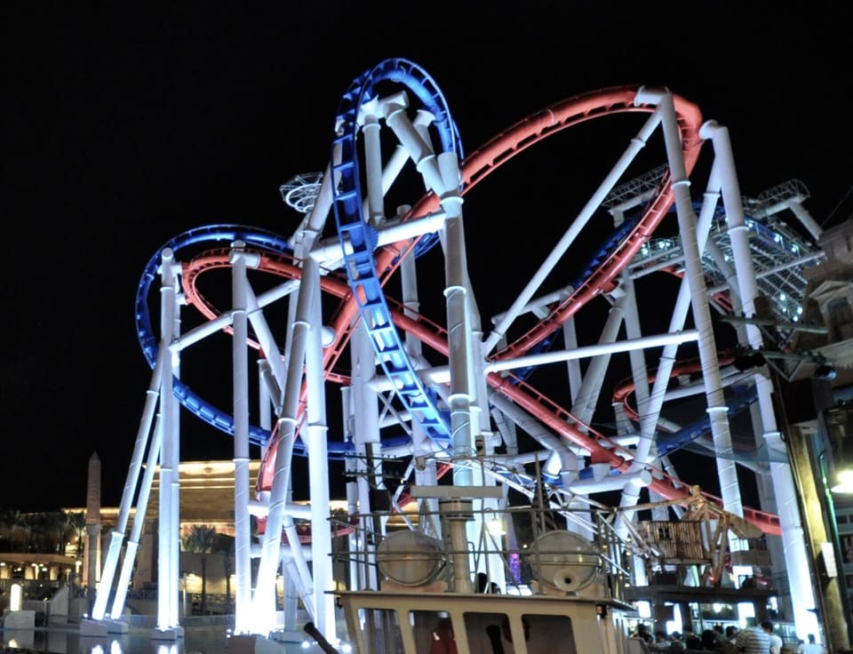 Battlestar Galactica: HUMAN — Sit-down dueling launch coaster, Universal Studios Singapore