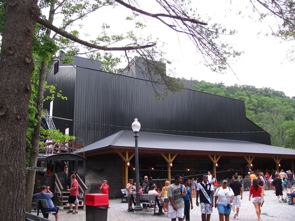 Black Diamond — Enclosed steel roller coaster / dark-ride hybrid, Knoebels Amusement Resort