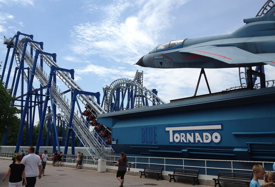 Blue Tornado — SLC (Extended), Gardaland