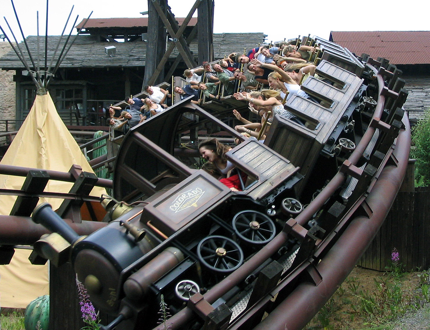 Colorado Adventure — MK-900 Mine Train, Phantasialand