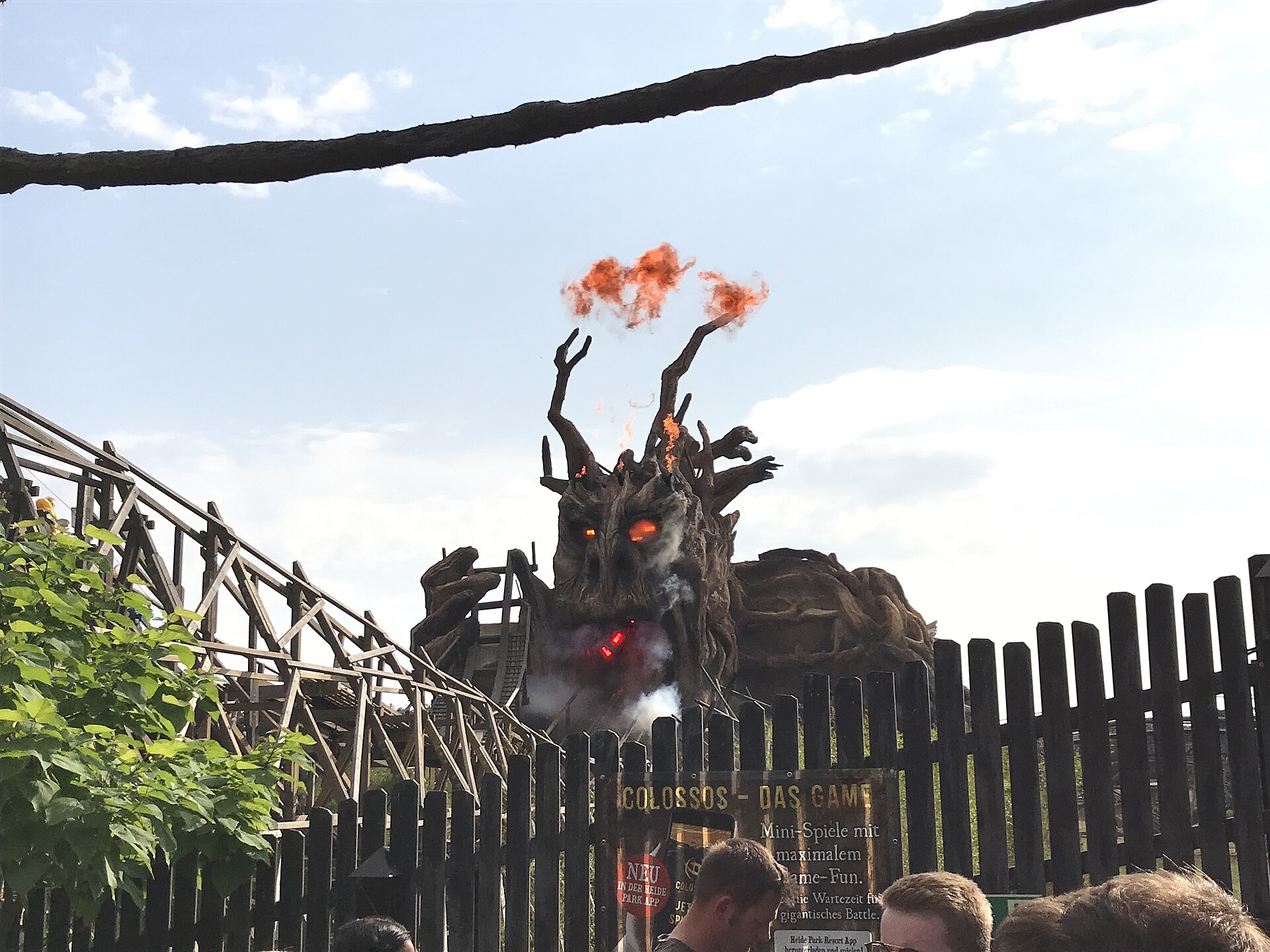 Colossos - Kampf der Giganten — Prefabricated Wooden Coaster (Plug & Play), Heide Park