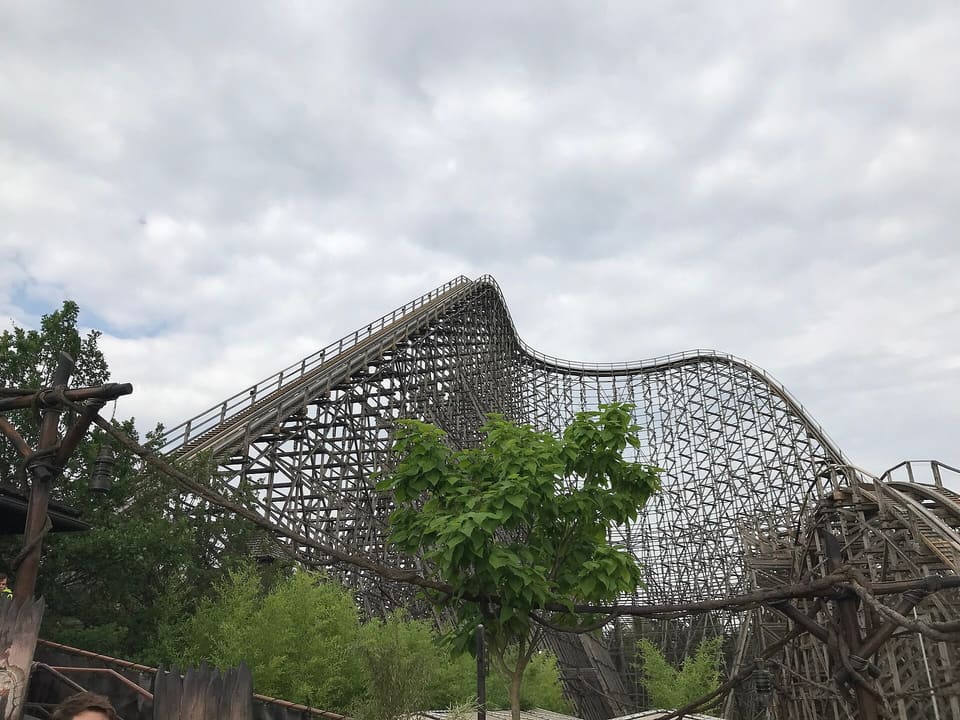 Colossos - Kampf der Giganten — Prefabricated Wooden Coaster (Plug & Play), Heide Park