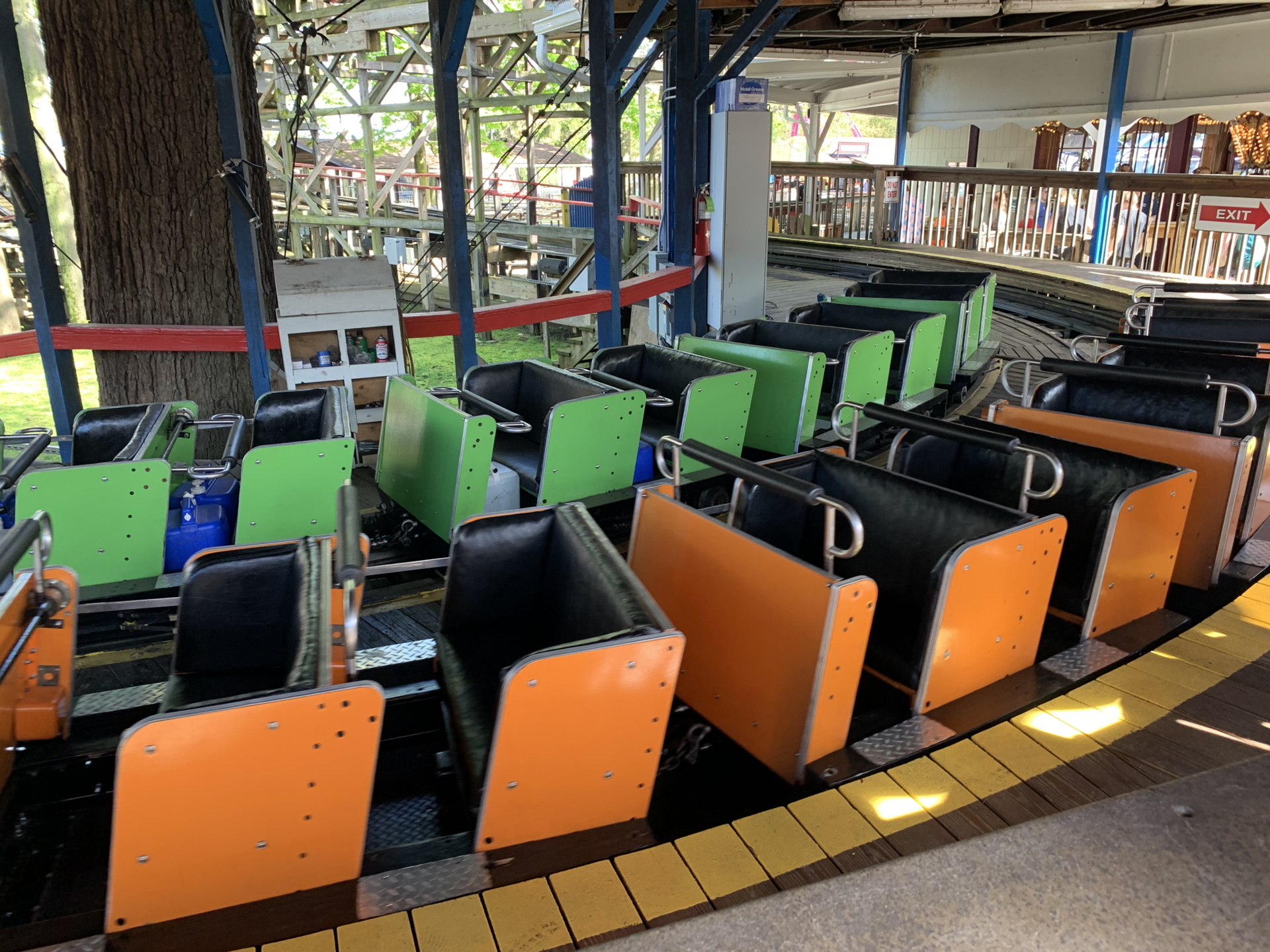 Comet — Junior Wooden Coaster (Herb Schmeck design), Waldameer Park