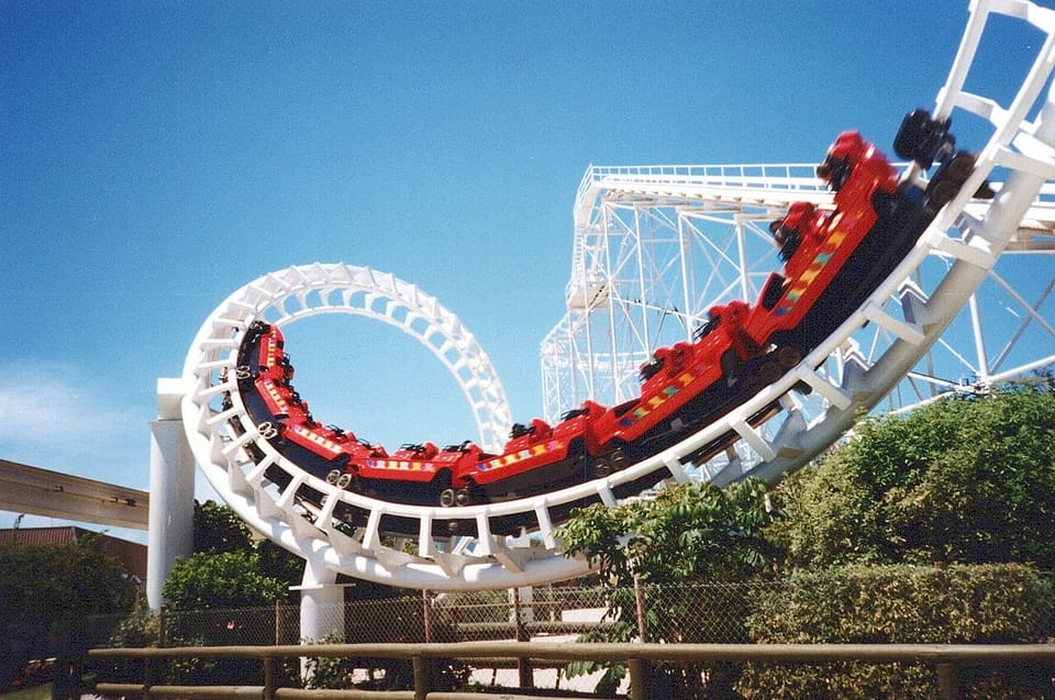 Corkscrew — Corkscrew Coaster, Nagashima Spa Land