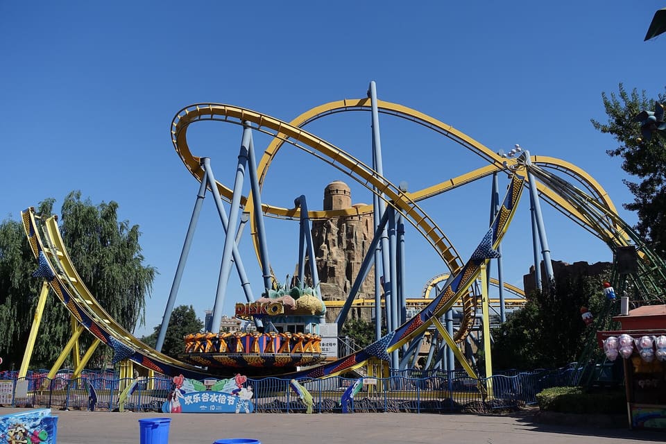 Crystal Wing — Flying Coaster, Happy Valley Beijing