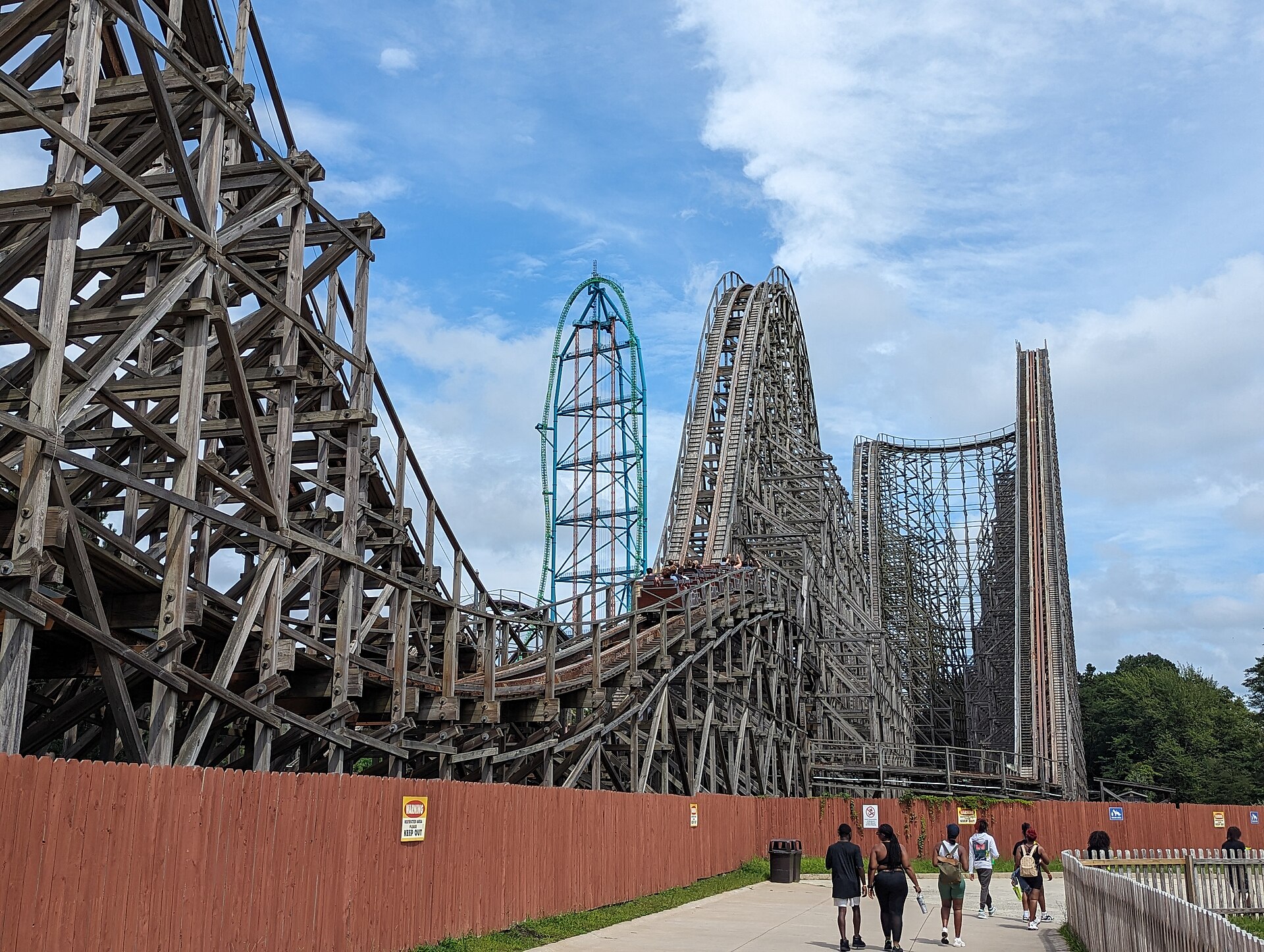 El Toro — Prefabricated Wooden Coaster (Plug & Play), Six Flags Great Adventure