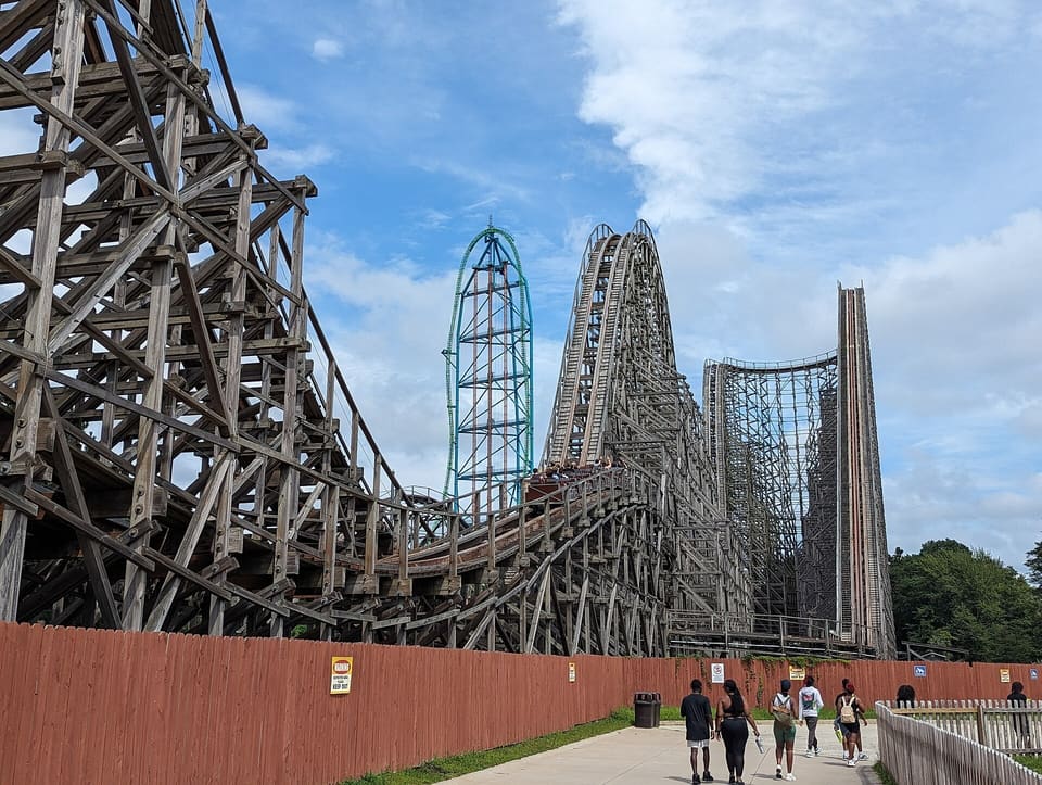 El Toro — Prefabricated Wooden Coaster (Plug & Play), Six Flags Great Adventure