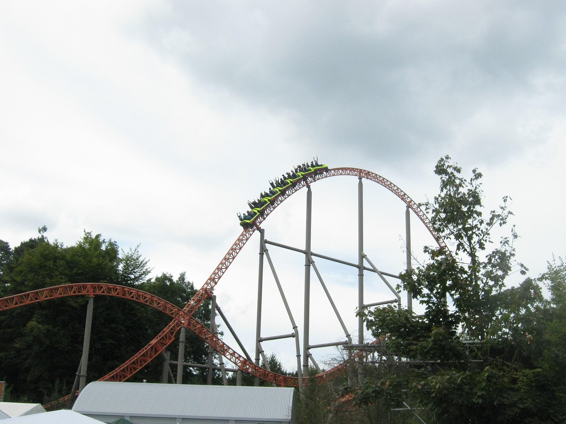 Expedition GeForce — Mega Coaster, Plopsaland Deutschland (formerly Holiday Park)