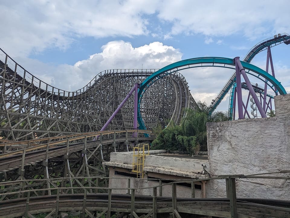 Flying Apsaras in Western Region — Dive Coaster, Happy Valley Chengdu