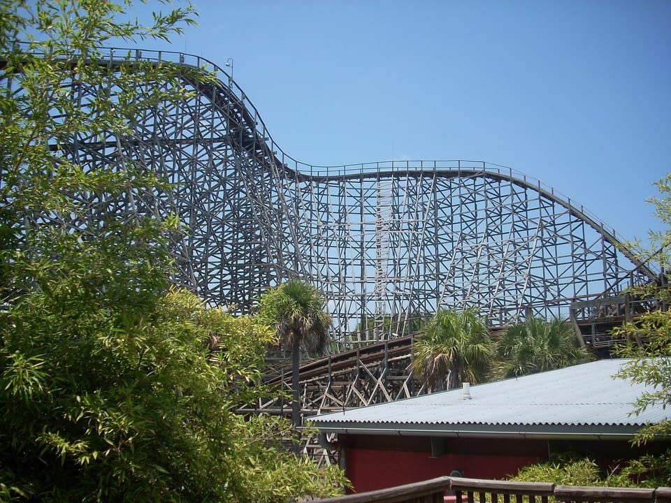 Gwazi — Duelling Wooden Coaster, Busch Gardens Tampa Bay