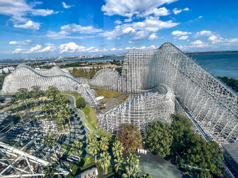 Hakugei — Hybrid Coaster (Raptor Track), Nagashima Spa Land