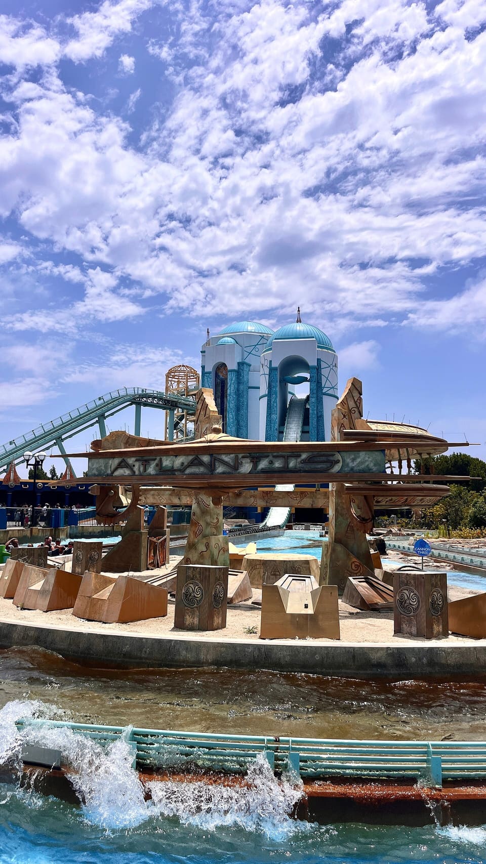 Journey to Atlantis — Water Coaster, SeaWorld Orlando