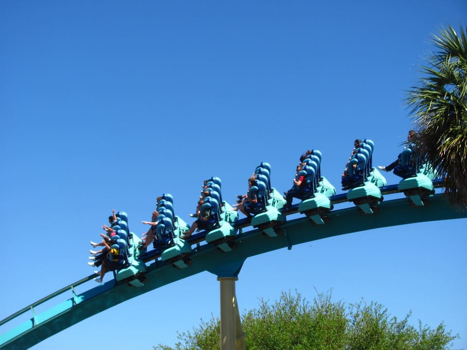 Kraken — Floorless Coaster, SeaWorld Orlando
