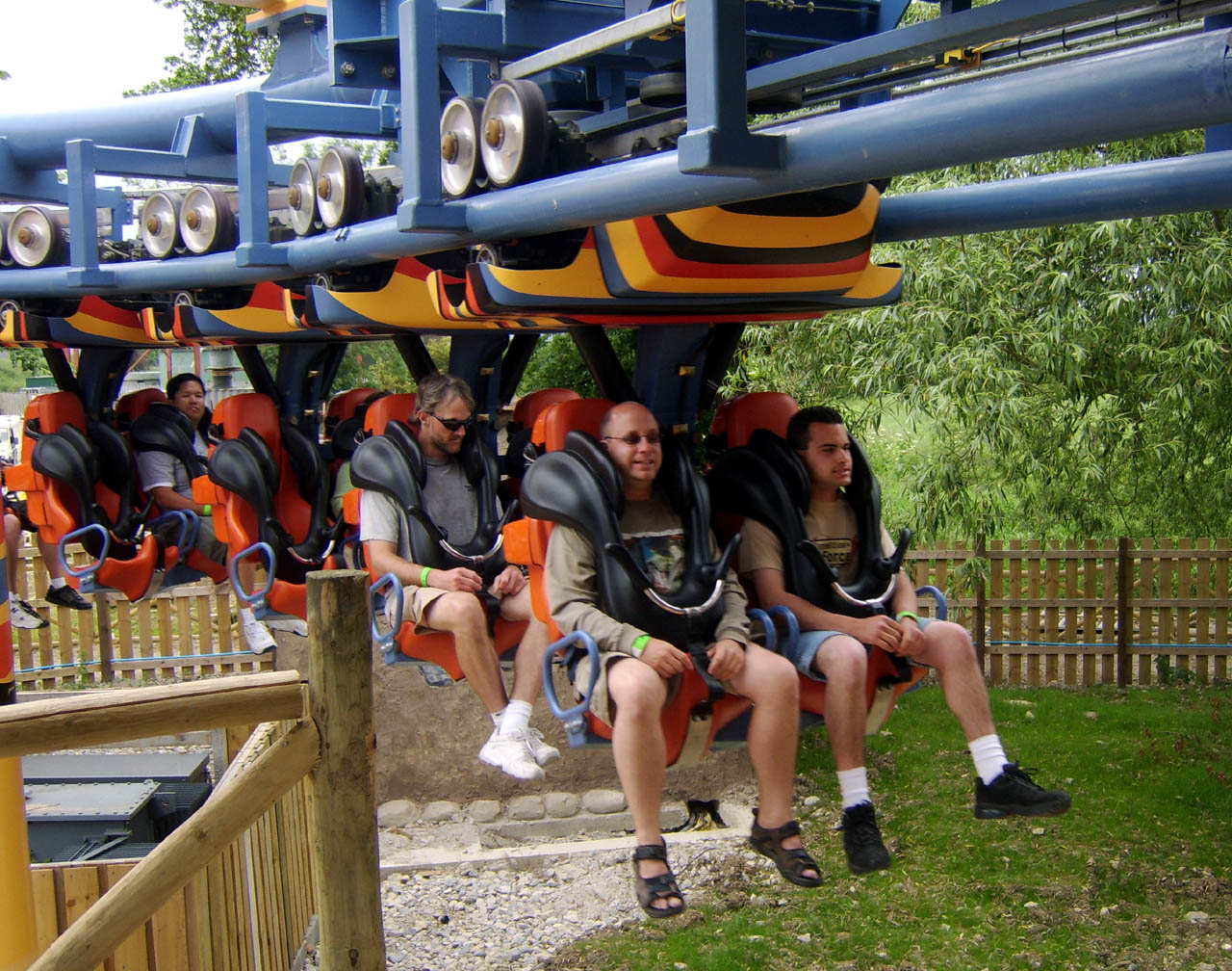 Kumali — Suspended Looping Coaster (SLC), Flamingo Land