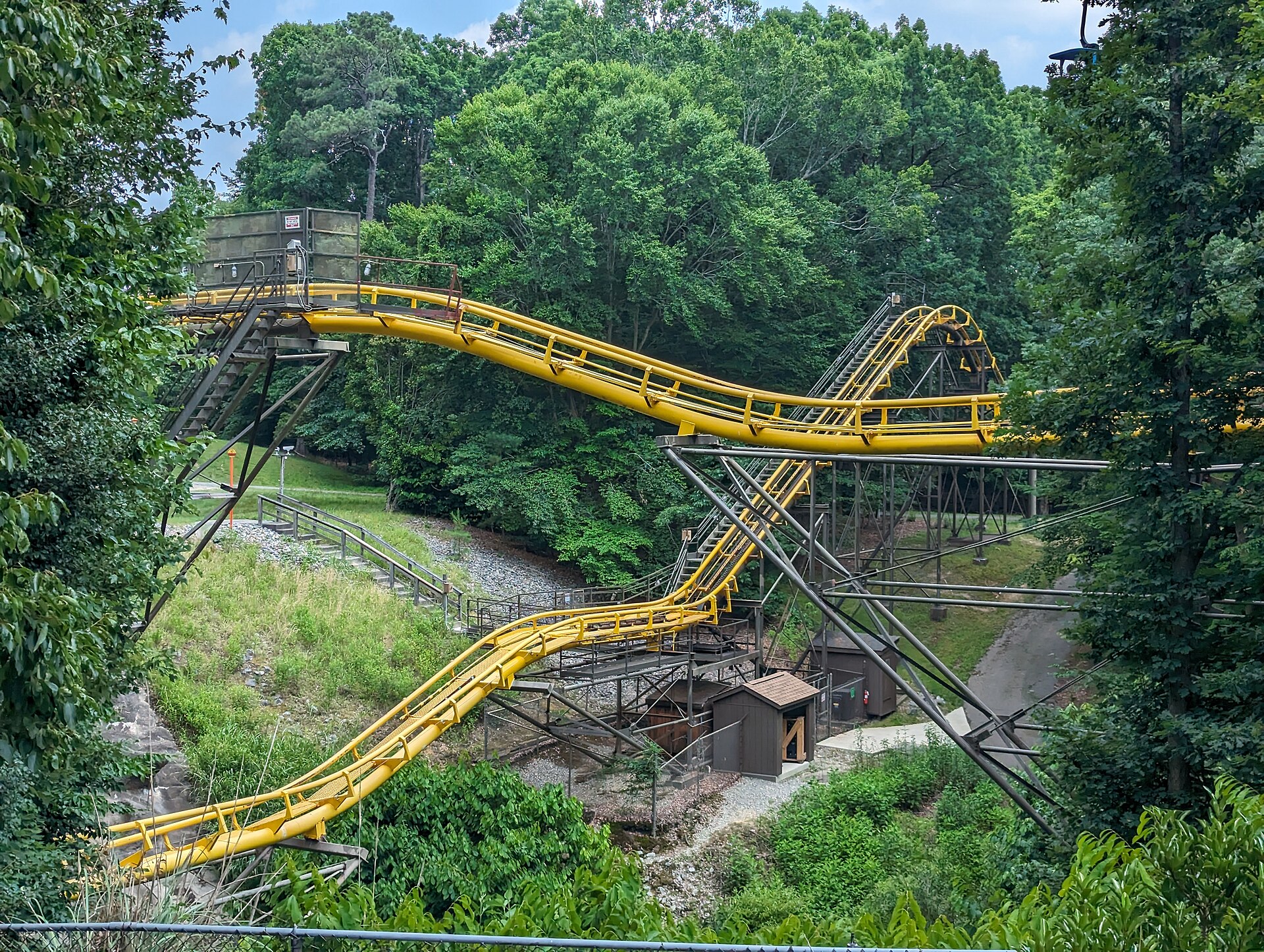 Loch Ness Monster — Custom Looping Coaster, Busch Gardens Williamsburg