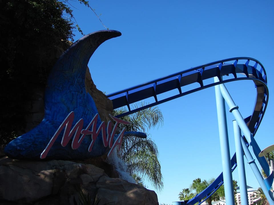 Manta — Flying Coaster, SeaWorld Orlando