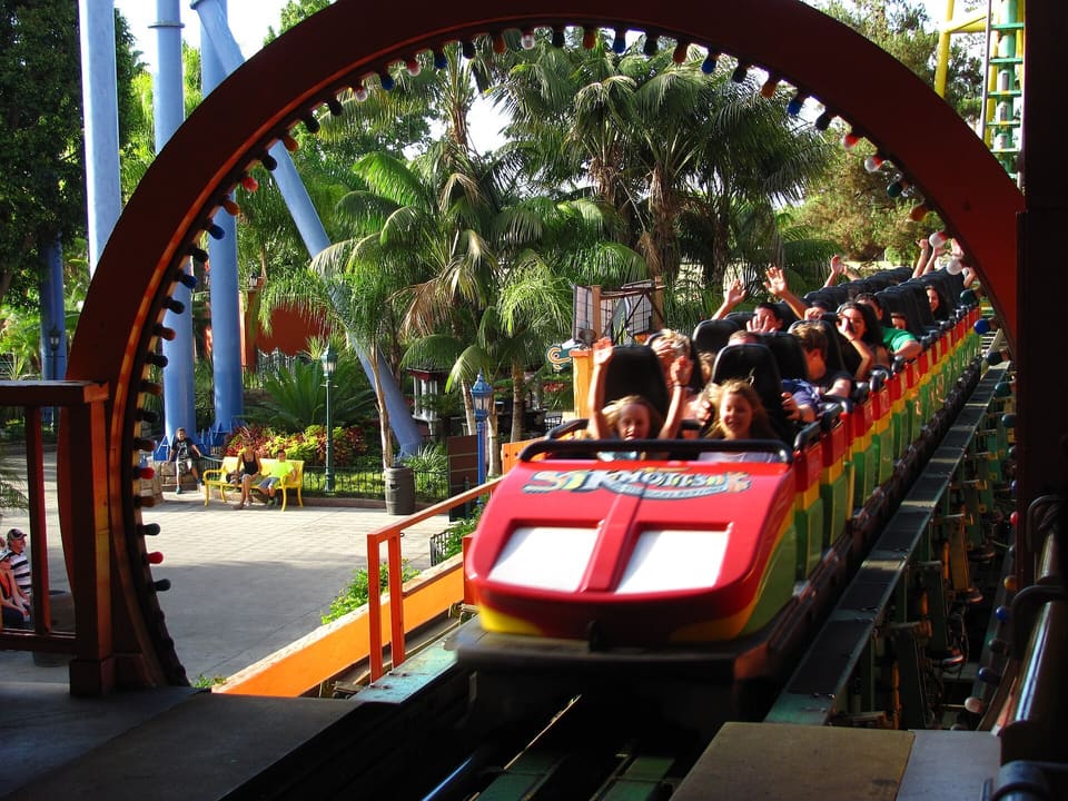 MonteZOOMa: The Forbidden Fortress — Launch Coaster, Knott's Berry Farm