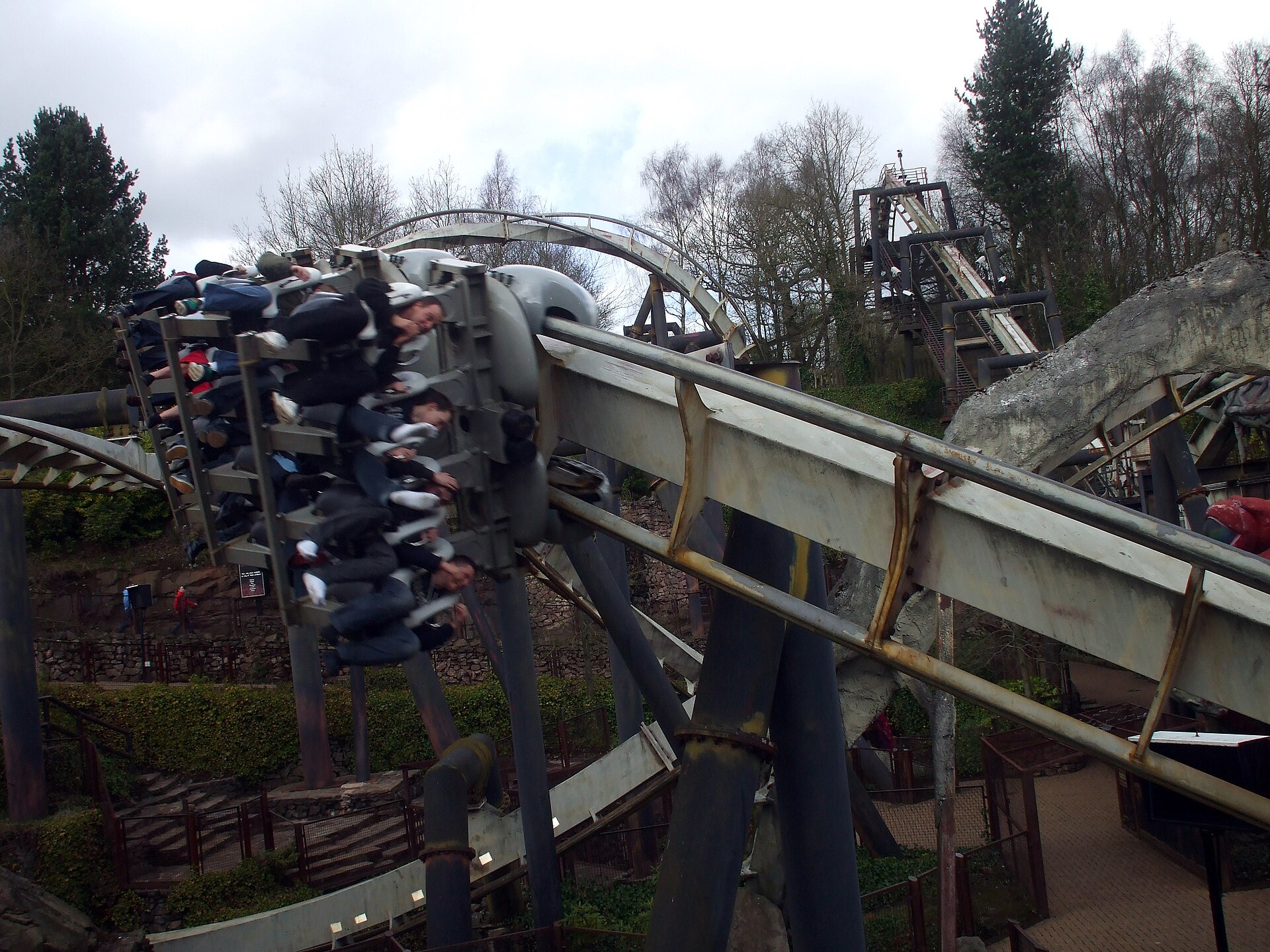 Nemesis Reborn — Inverted Coaster (full retrack of 1994 Nemesis), Alton Towers