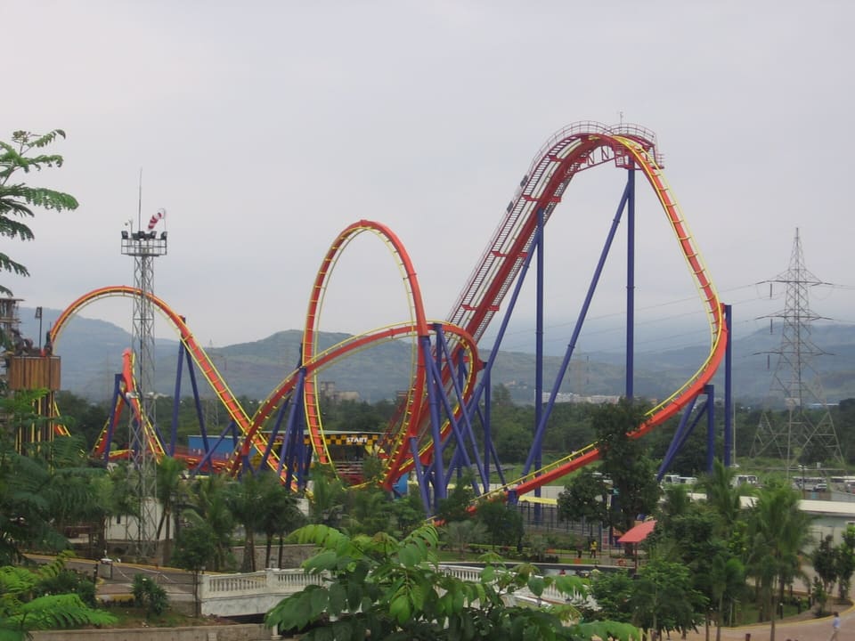 Nitro — Floorless Coaster, Imagicaa