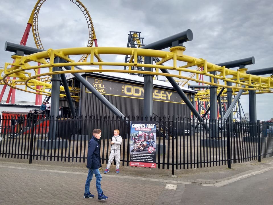 Odyssey — SLC (tallest ever built), Fantasy Island (Ingoldmells)