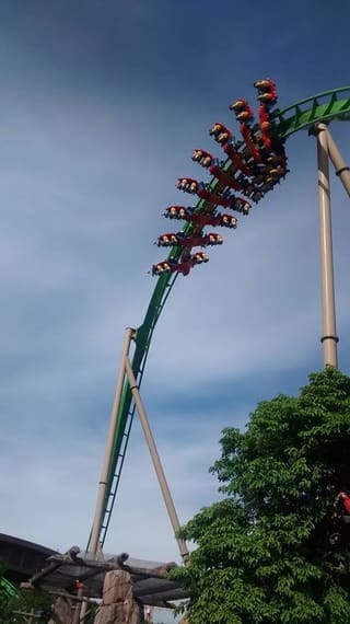 Parrot Coaster — Wing Coaster, Chimelong Ocean Kingdom