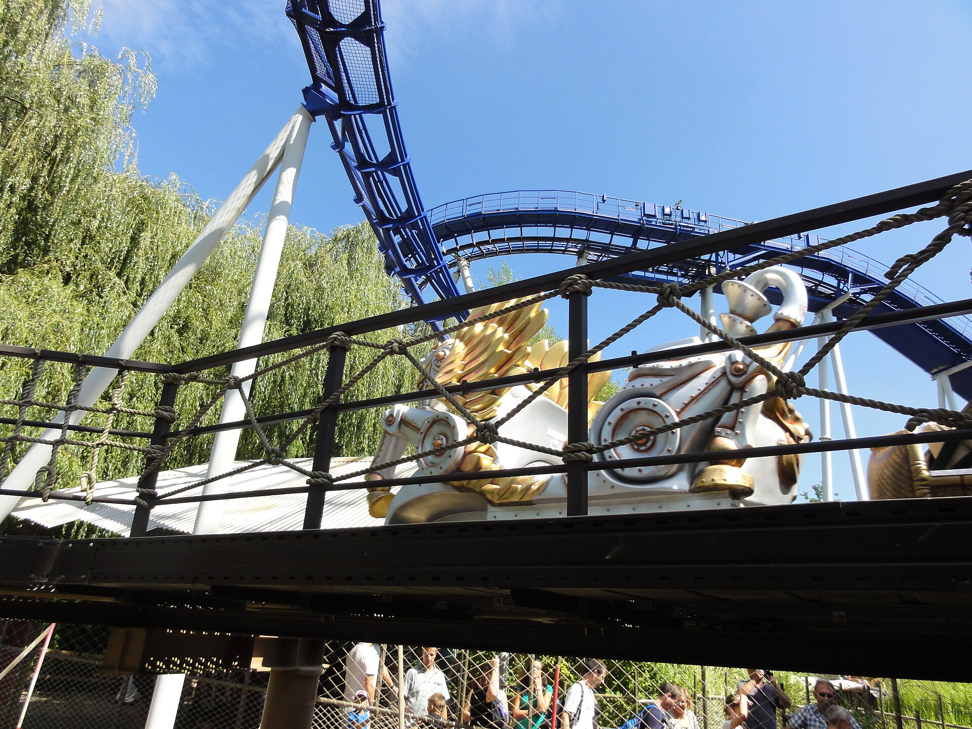 Pegasus — YoungSTAR Coaster (first of the model), Europa-Park