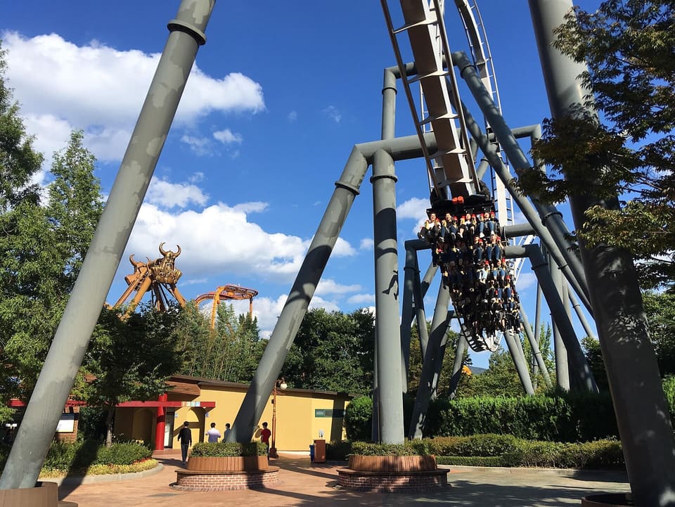 Phaethon — Inverted Coaster, Gyeongju World