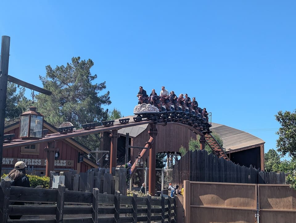 Pony Express — Launch Coaster, Knott's Berry Farm