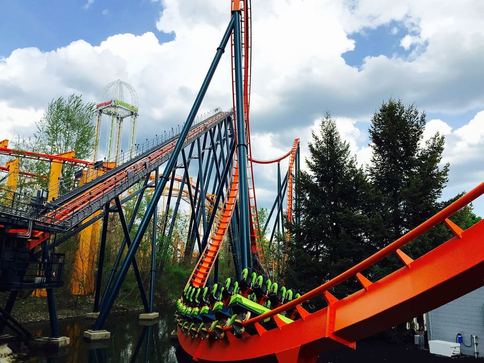 Rougarou — Floorless Coaster, Cedar Point
