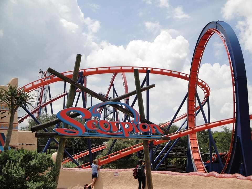 Scorpion — Silverarrow, Busch Gardens Tampa Bay