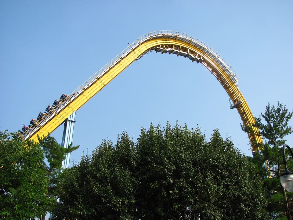 Skyrush — Hyper Coaster (winged seating), Hersheypark