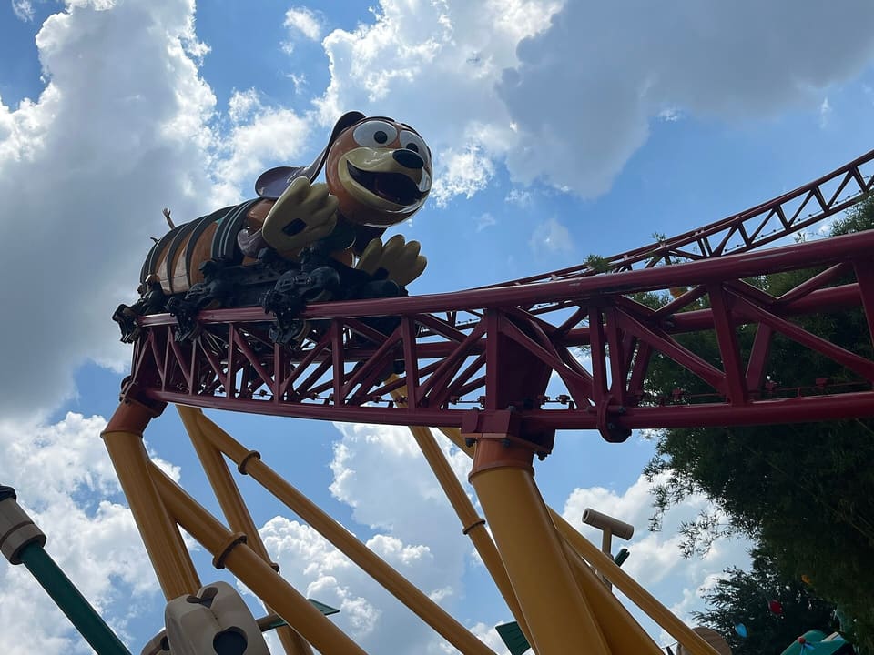 Slinky Dog Dash — Family multi-launch coaster, Hollywood Studios
