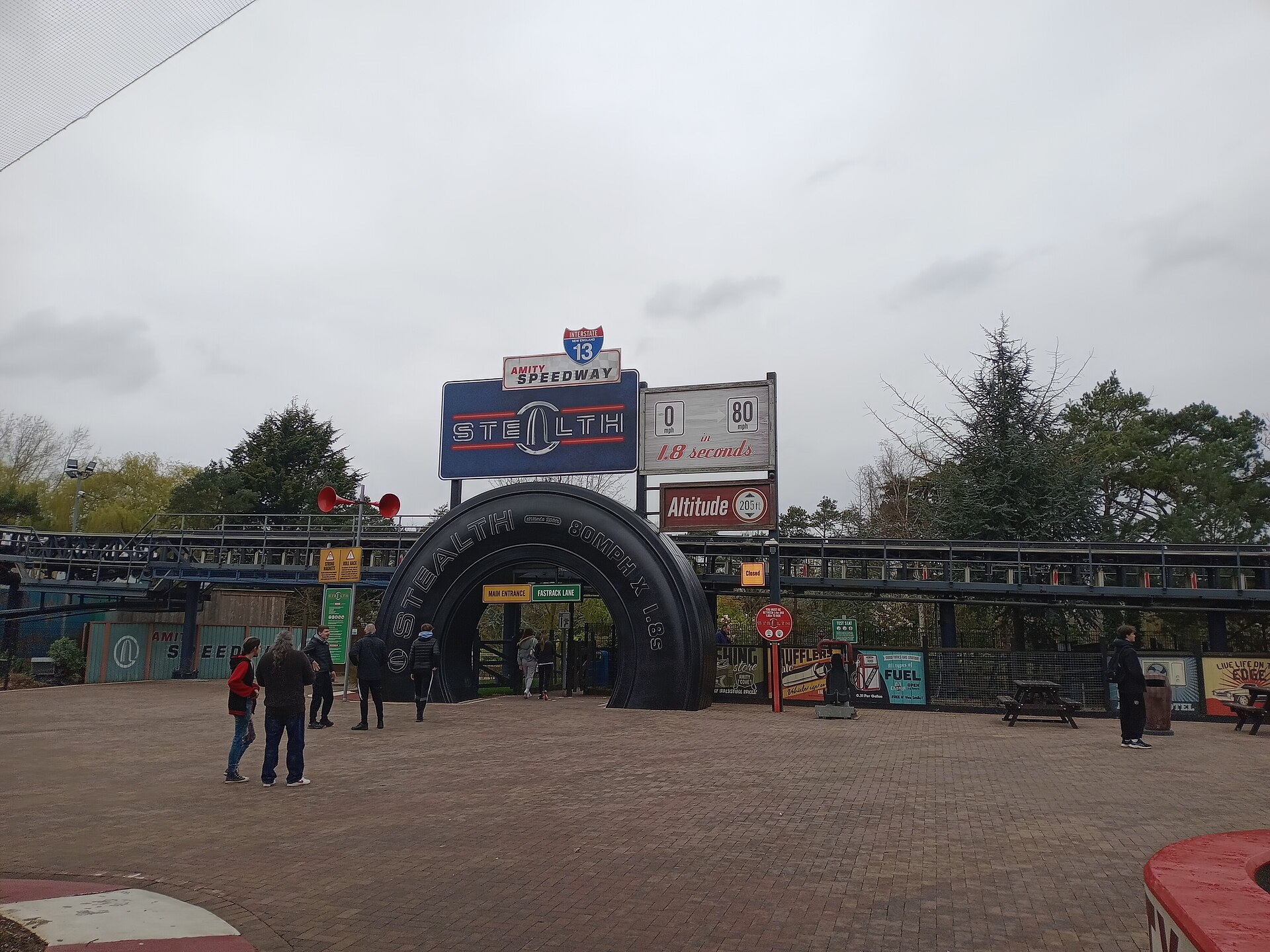 Stealth — Accelerator Coaster, Thorpe Park