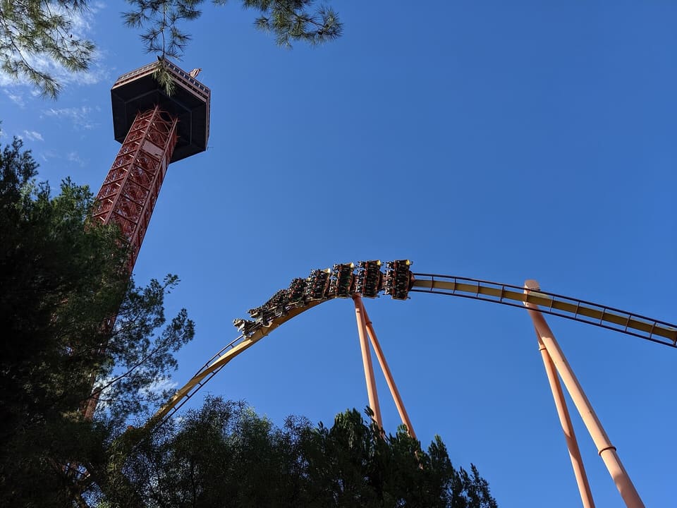Tatsu — Flying Coaster, Six Flags Magic Mountain