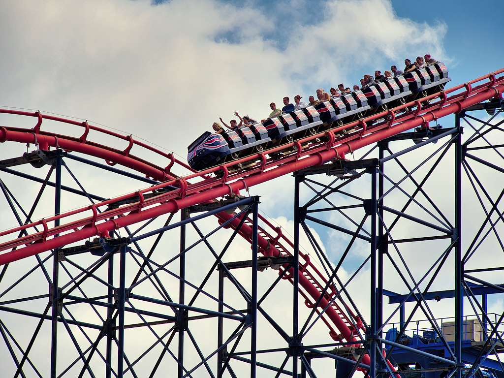 The Big One — Hypercoaster, Blackpool Pleasure Beach