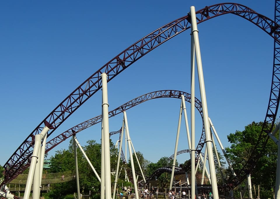 The Ride to Happiness — Xtreme Spinning Coaster, Plopsaland Belgium