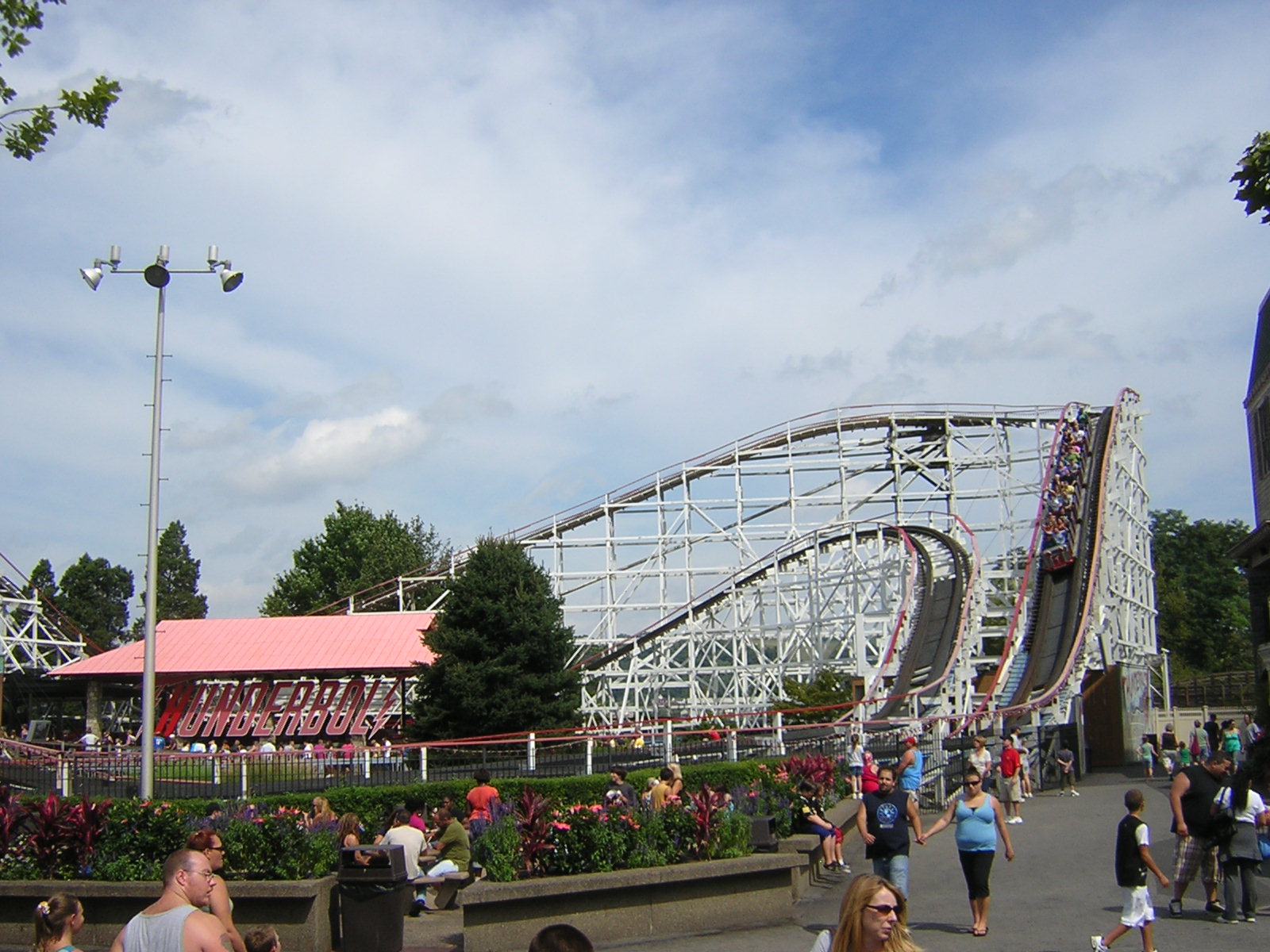 Thunderbolt — Terrain wooden coaster, Kennywood