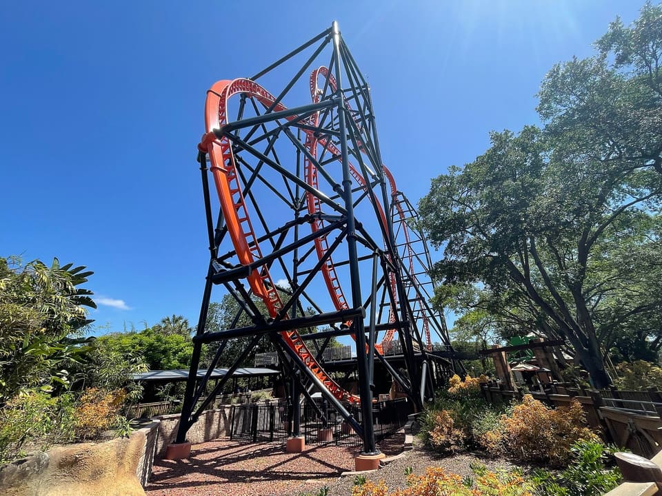 Tigris — Sky Rocket II, Busch Gardens Tampa Bay