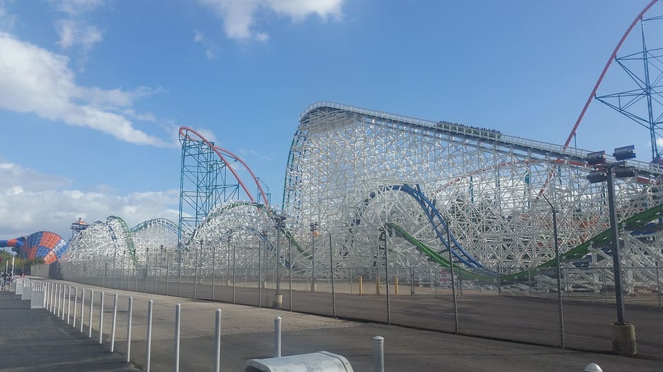 Twisted Colossus — IBox Track (Colossus conversion), Six Flags Magic Mountain