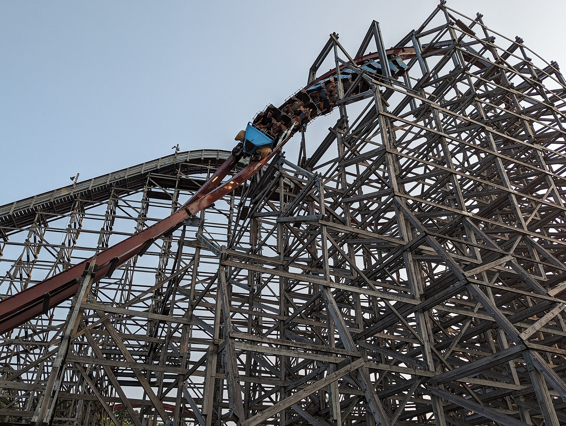 Twisted Timbers — IBox Track (Hurler conversion), Kings Dominion