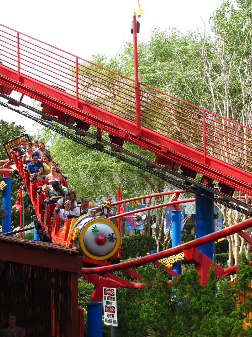 Woody Woodpecker's Nuthouse Coaster — Family coaster, Universal Studios Florida